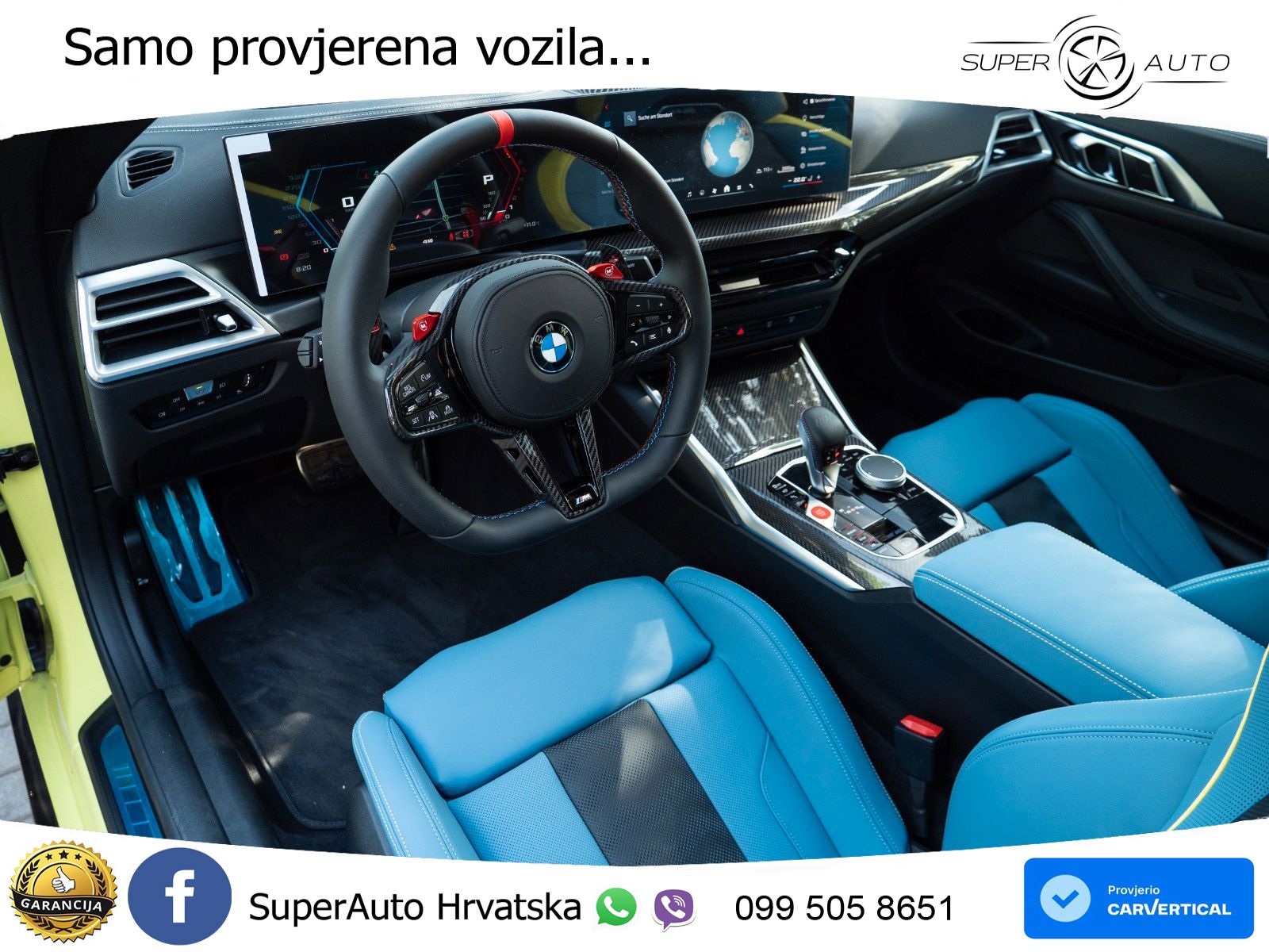 BMW M4 Competition 3.0 (530 KS) xDrive Steptronic LED+GR SJED+ACC