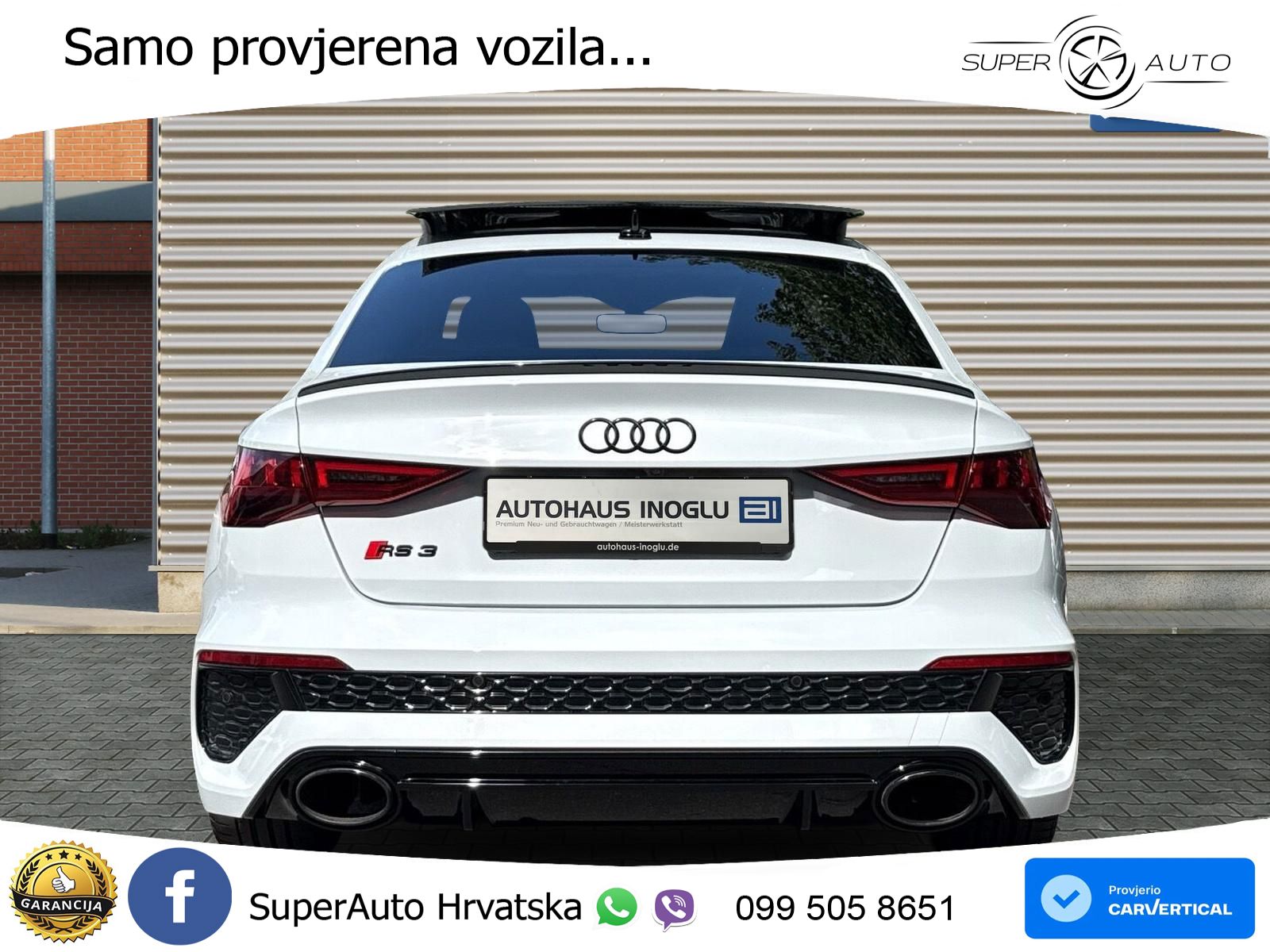 Audi RS3 Sportback 2.5 TFSI (400 KS) quattro S tronic LED+GR SJED+ACC