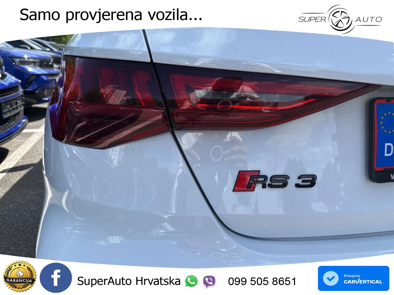 Audi RS3 Sportback 2.5 TFSI (400 KS) quattro S tronic LED+GR SJED+ACC