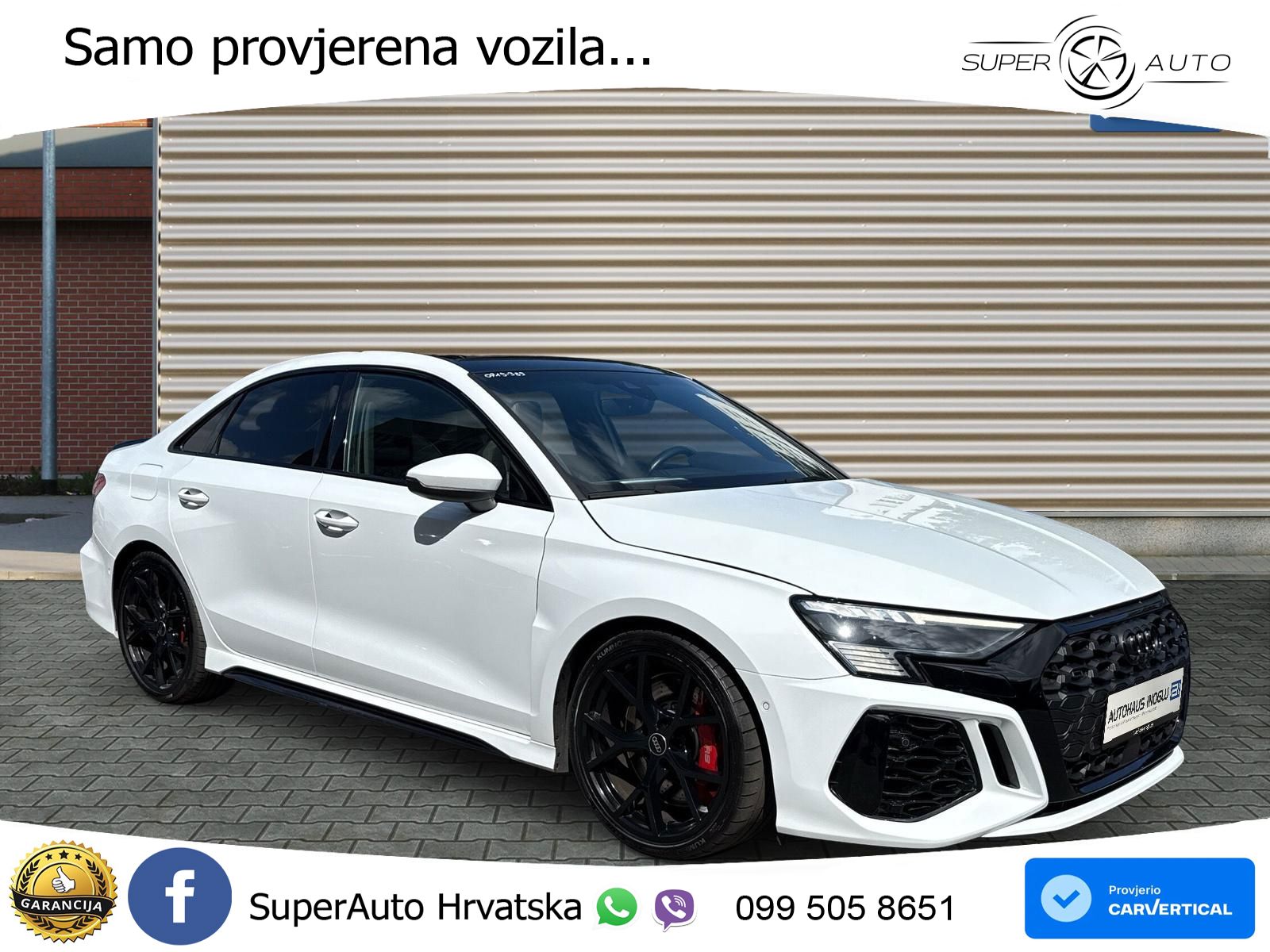 Audi RS3 Sportback 2.5 TFSI (400 KS) quattro S tronic LED+GR SJED+ACC
