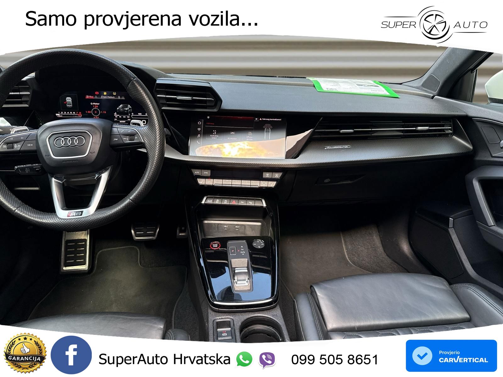 Audi RS3 Sportback 2.5 TFSI (400 KS) quattro S tronic LED+GR SJED+ACC