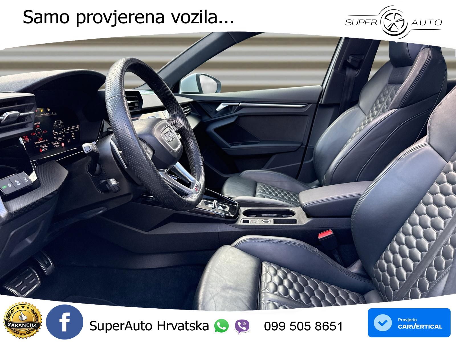 Audi RS3 Sportback 2.5 TFSI (400 KS) quattro S tronic LED+GR SJED+ACC