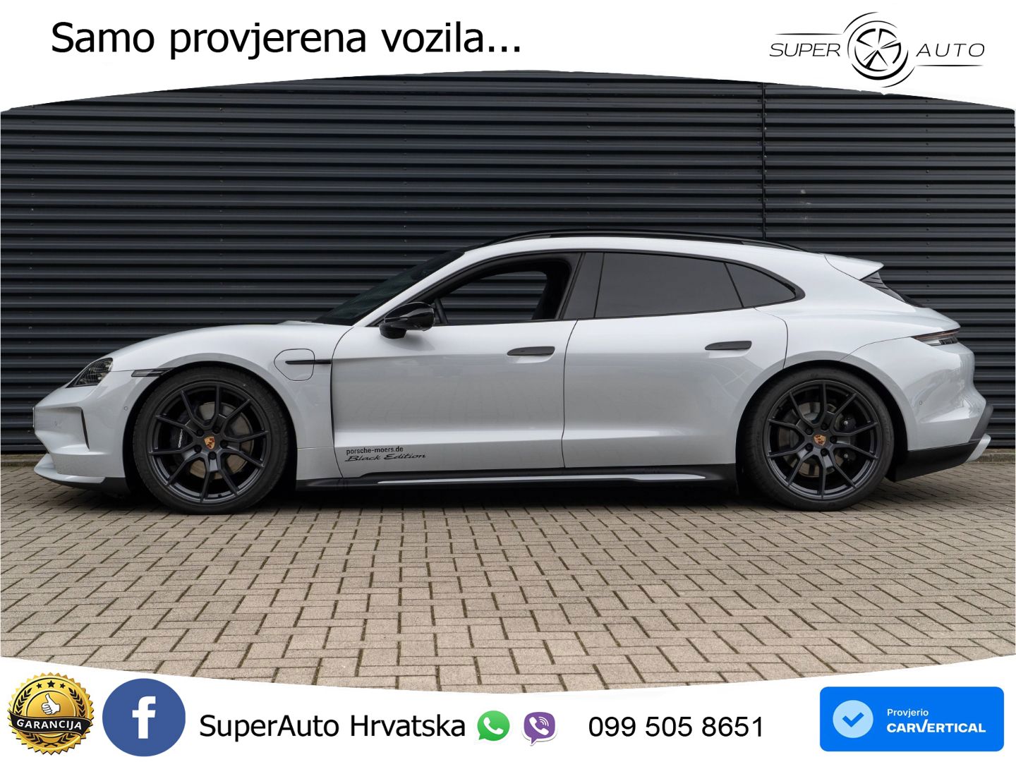 Porsche Taycan Sport Turismo 105 kWh (435 KS)