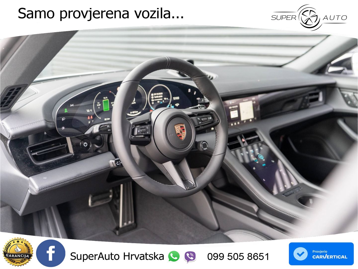 Porsche Taycan Sport Turismo 105 kWh (435 KS)