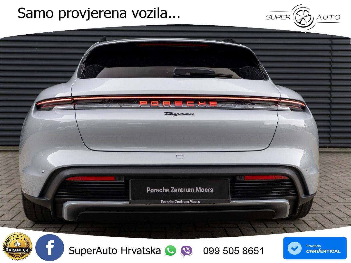 Porsche Taycan Sport Turismo 105 kWh (435 KS)