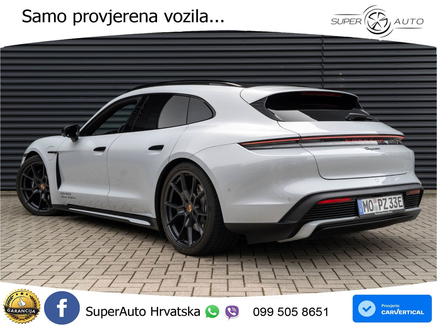 Porsche Taycan Sport Turismo 105 kWh (435 KS)