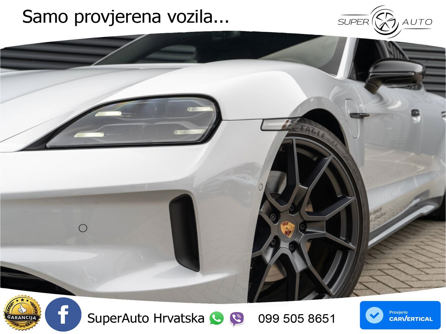 Porsche Taycan Sport Turismo 105 kWh (435 KS)