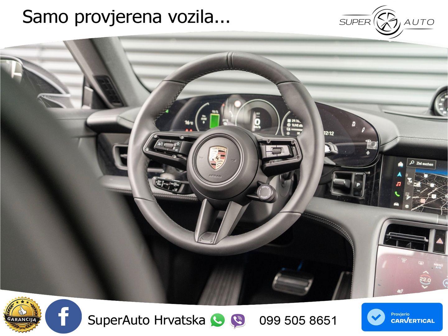 Porsche Taycan Sport Turismo 105 kWh (435 KS)