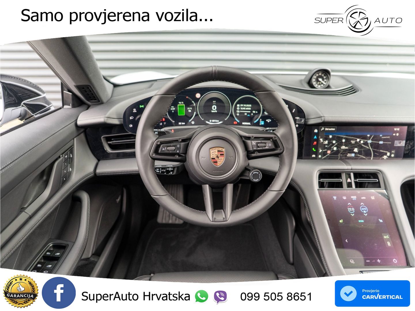 Porsche Taycan Sport Turismo 105 kWh (435 KS)