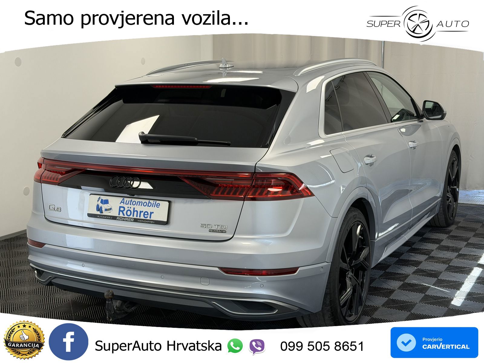 Audi Q8 50 TDI V6 (286 KS) quattro Tiptronic