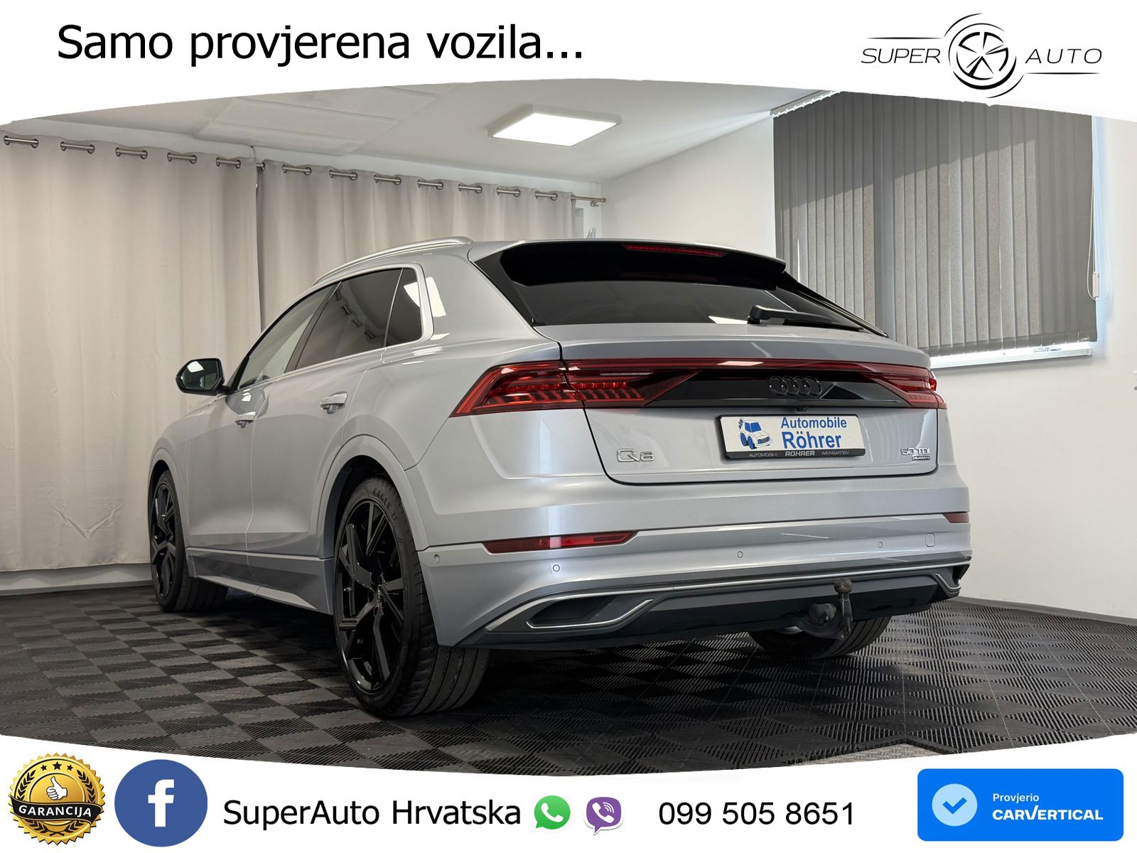 Audi Q8 50 TDI V6 (286 KS) quattro Tiptronic