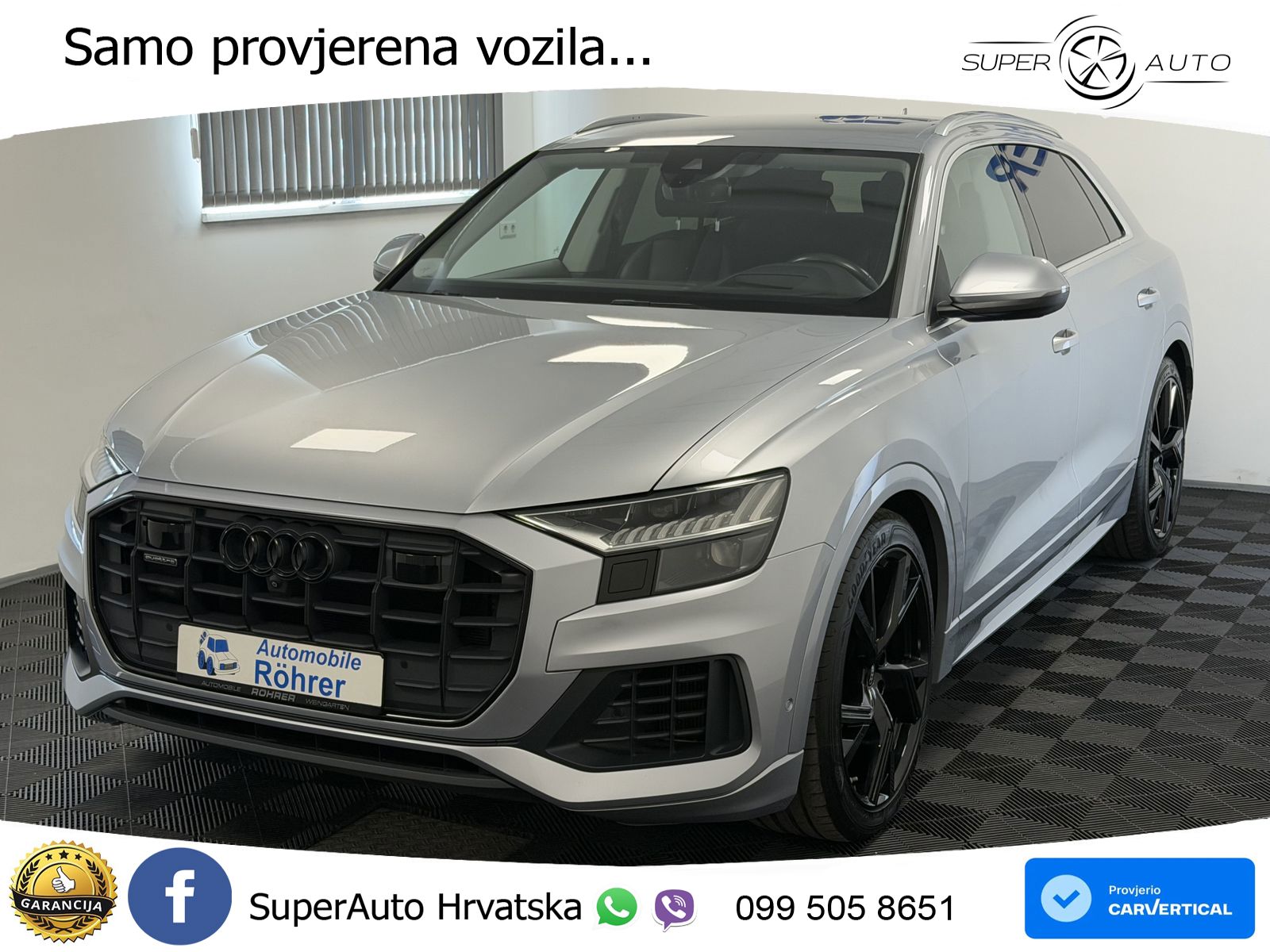 Audi Q8 50 TDI V6 (286 KS) quattro Tiptronic