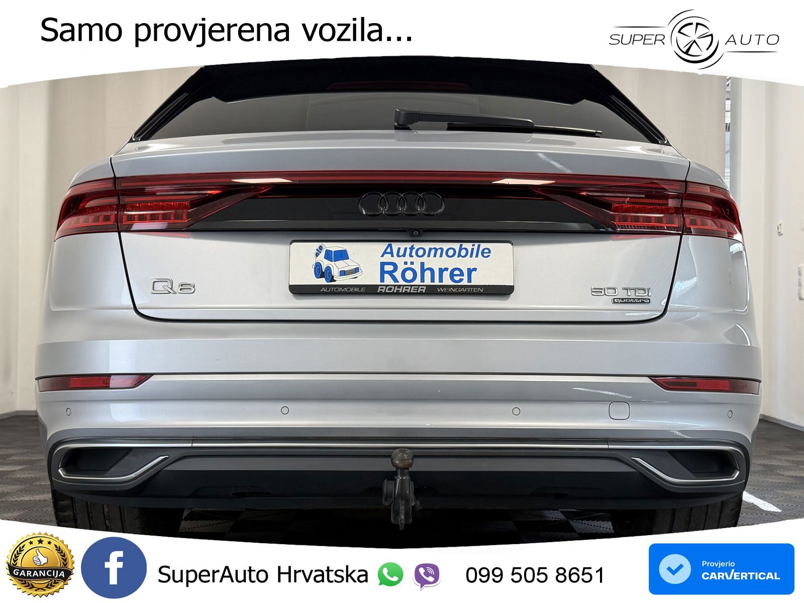 Audi Q8 50 TDI V6 (286 KS) quattro Tiptronic