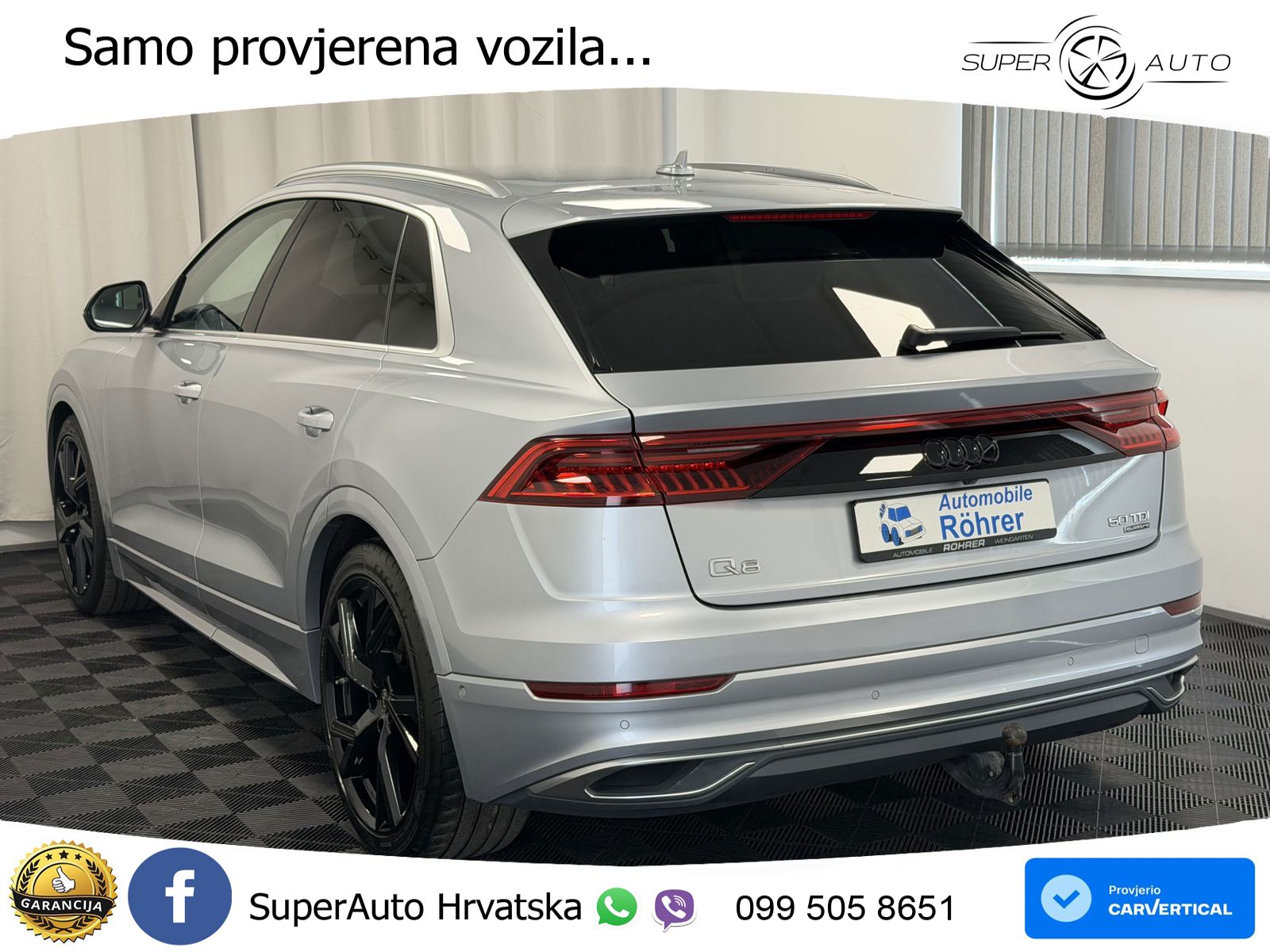 Audi Q8 50 TDI V6 (286 KS) quattro Tiptronic