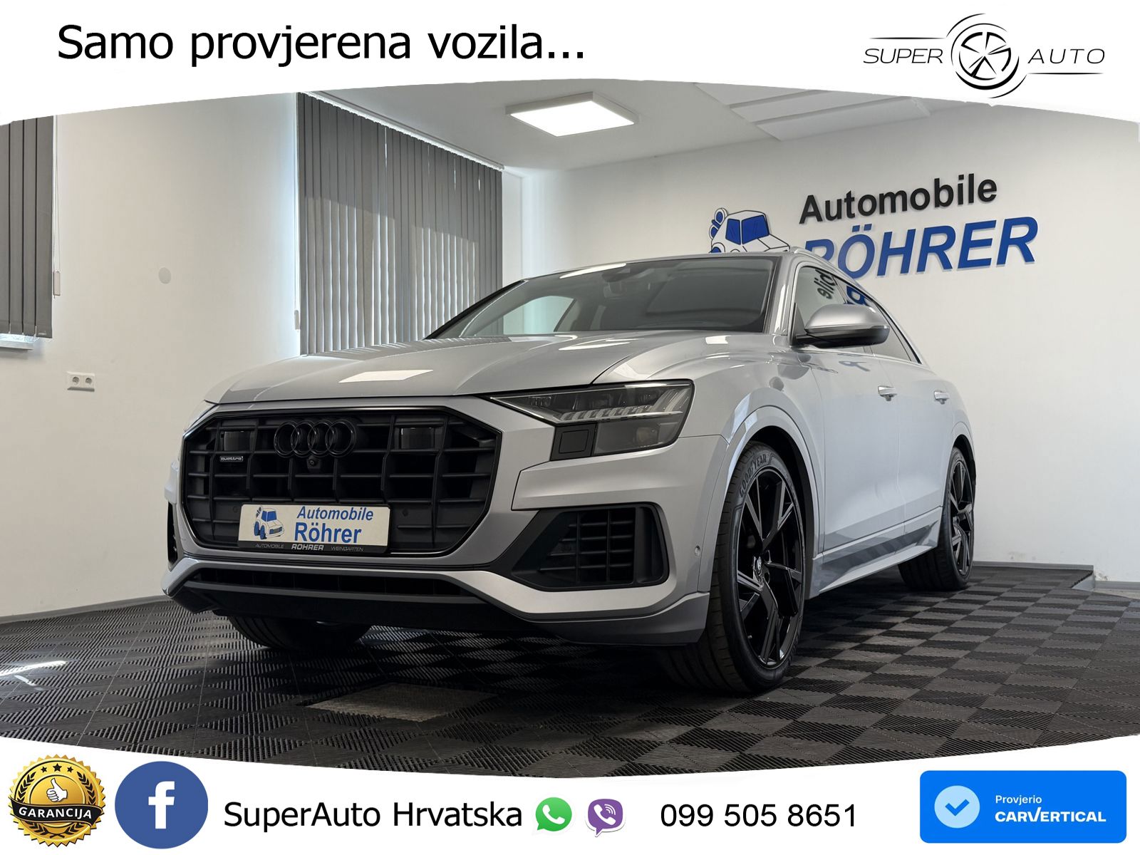 Audi Q8 50 TDI V6 (286 KS) quattro Tiptronic