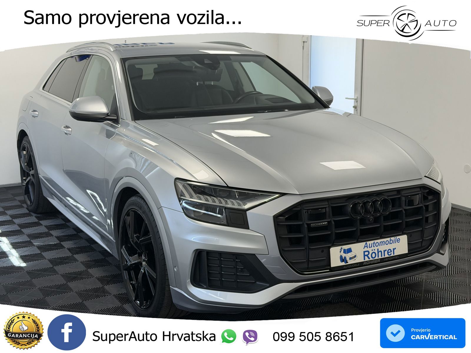 Audi Q8 50 TDI V6 (286 KS) quattro Tiptronic