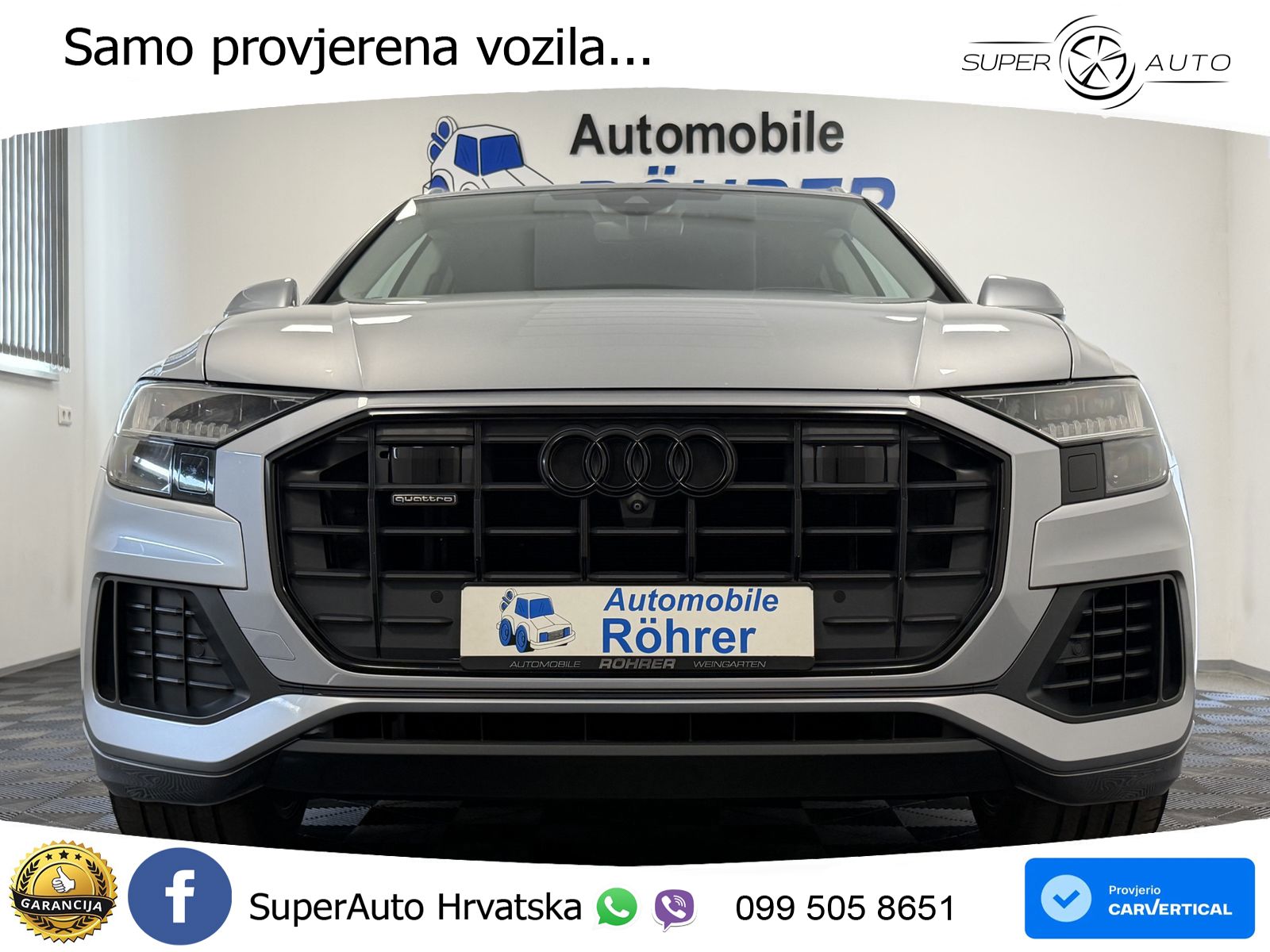 Audi Q8 50 TDI V6 (286 KS) quattro Tiptronic