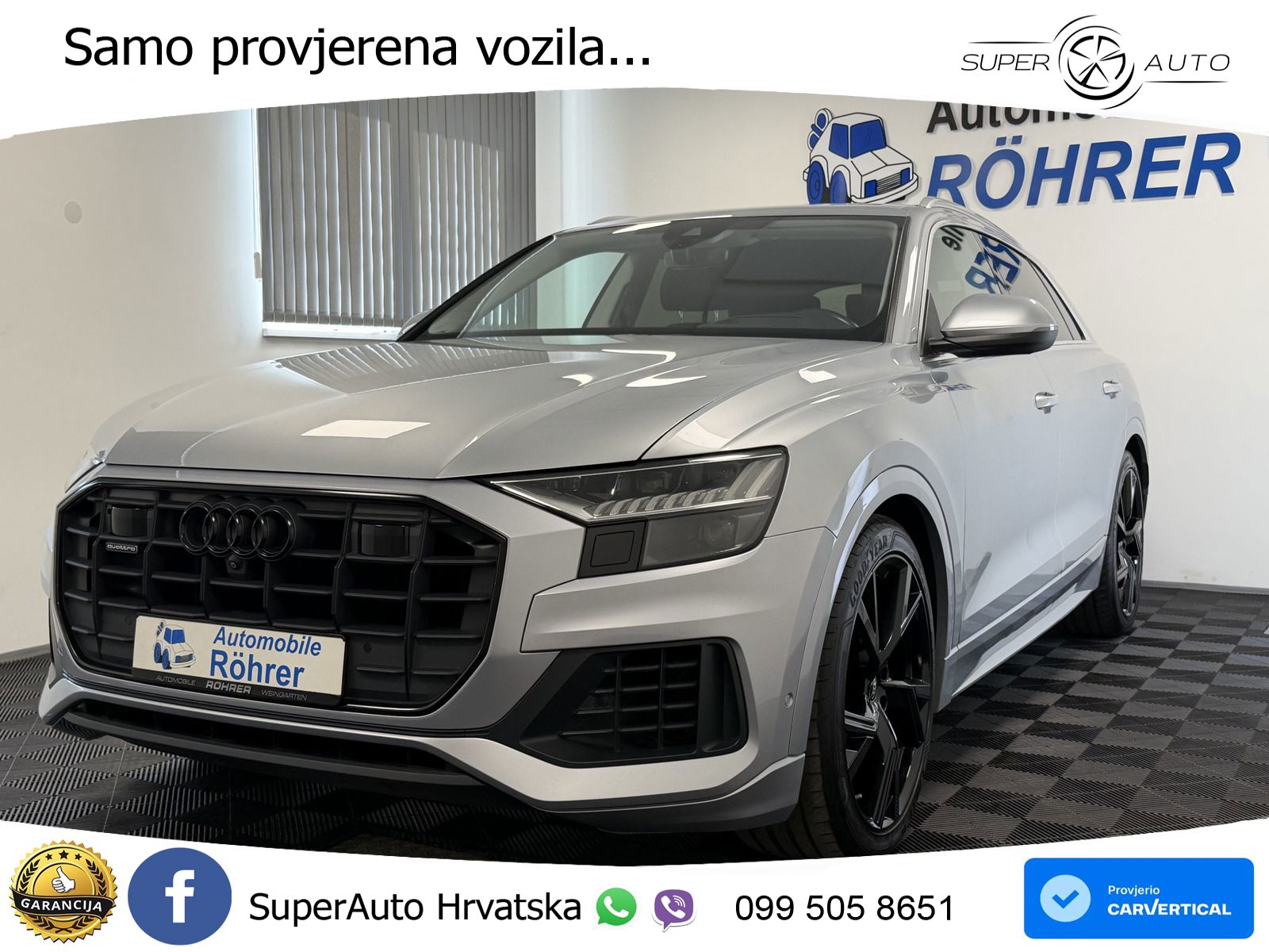 Audi Q8 50 TDI V6 (286 KS) quattro Tiptronic
