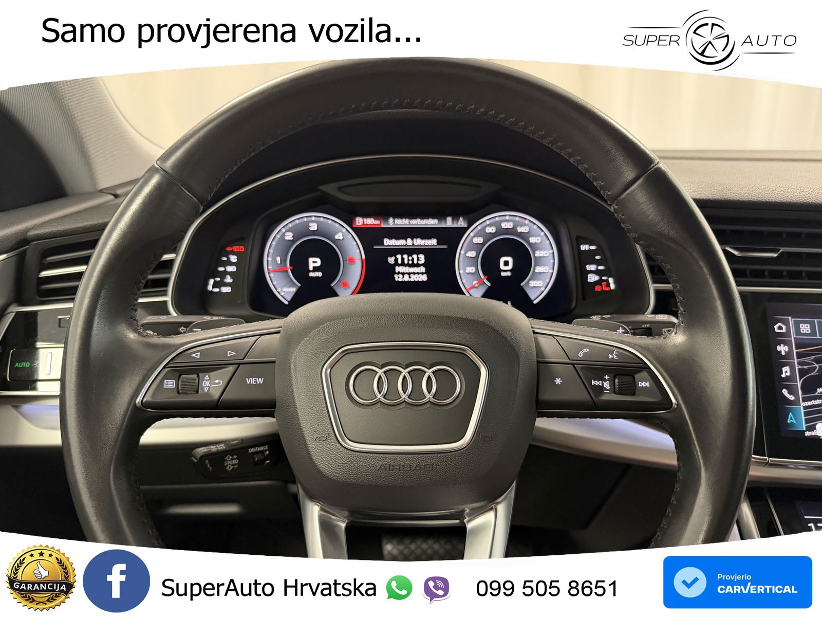 Audi Q8 50 TDI V6 (286 KS) quattro Tiptronic
