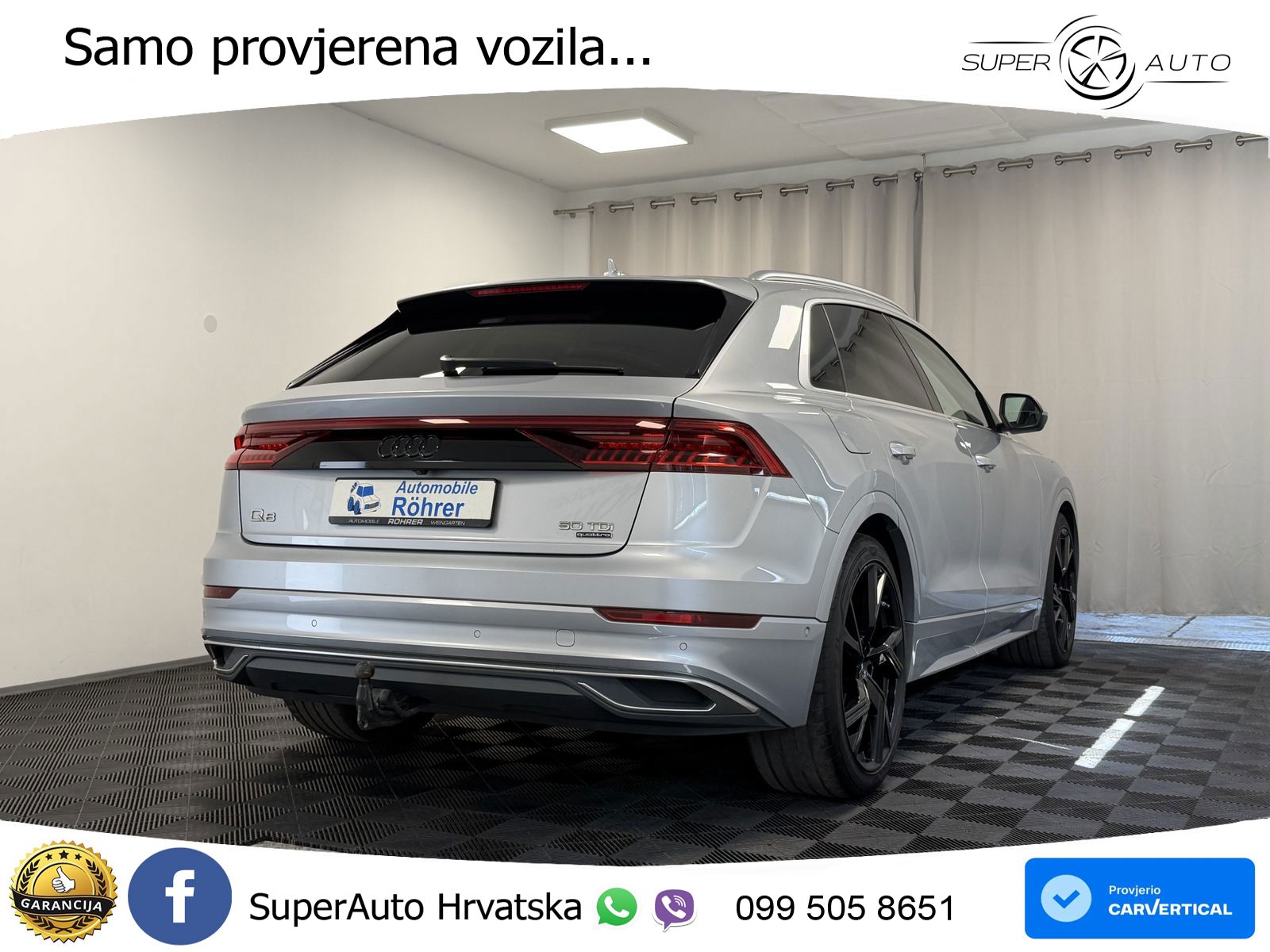 Audi Q8 50 TDI V6 (286 KS) quattro Tiptronic