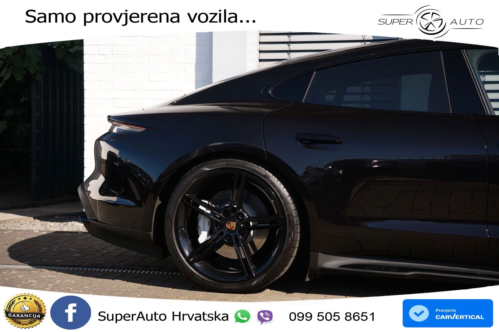 Porsche Taycan GTS Performance Plus 93.4 kWh (598 KS)