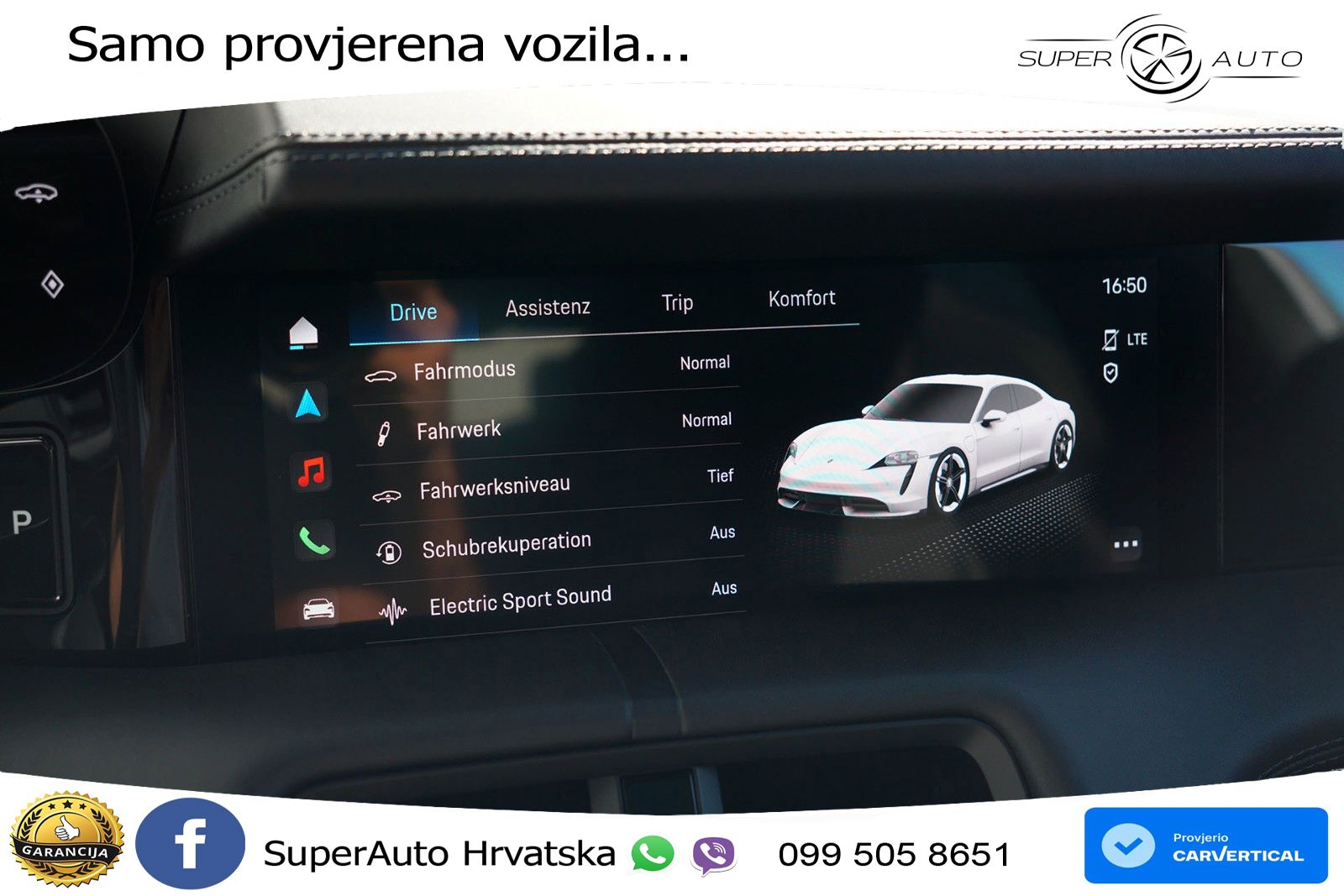 Porsche Taycan GTS Performance Plus 93.4 kWh (598 KS)
