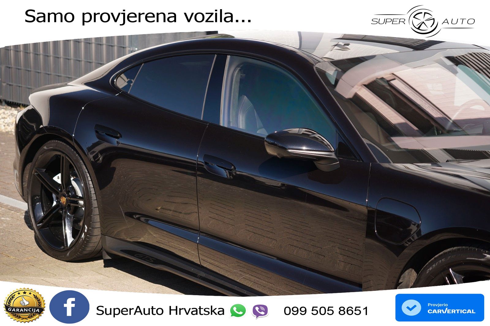 Porsche Taycan GTS Performance Plus 93.4 kWh (598 KS)