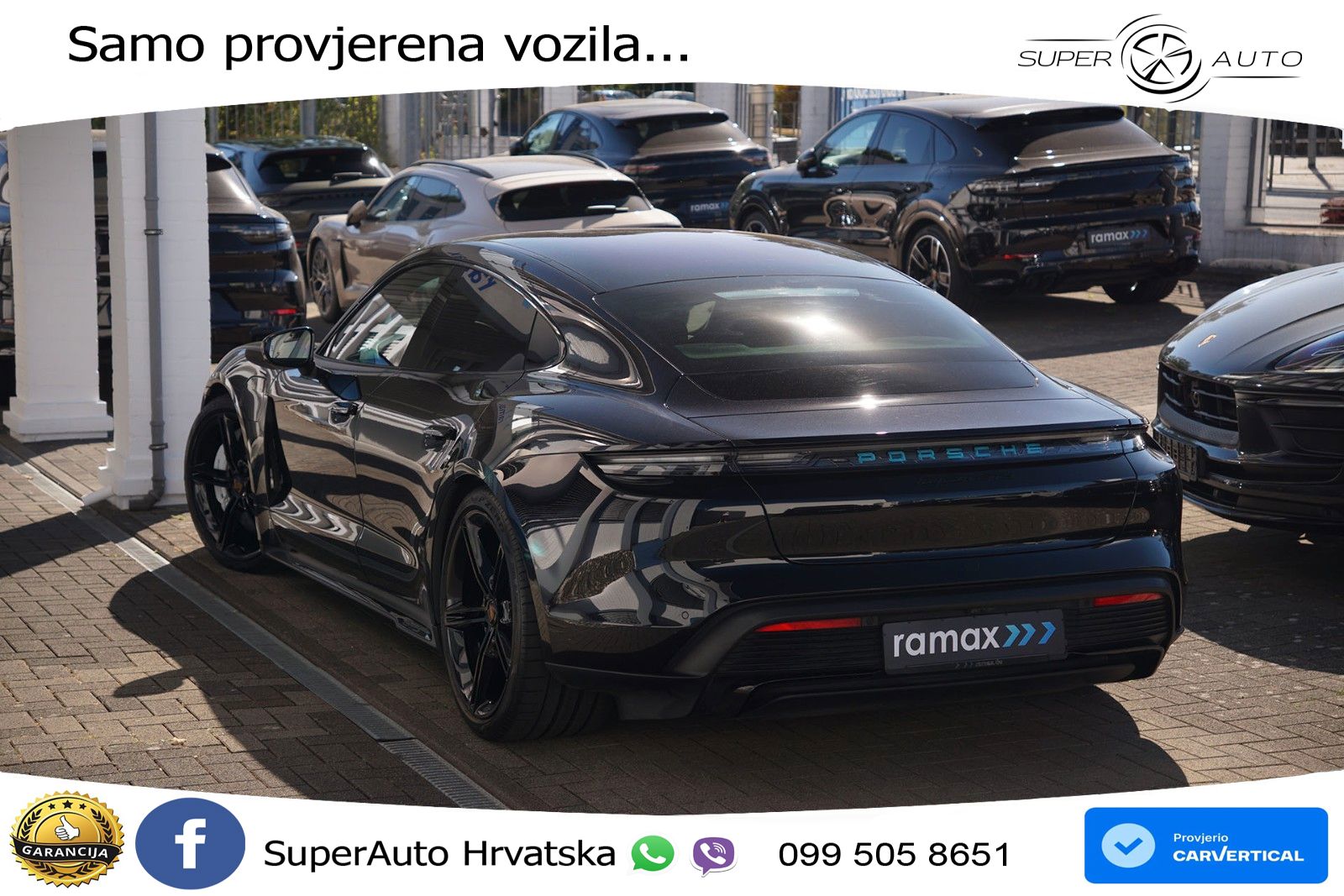 Porsche Taycan GTS Performance Plus 93.4 kWh (598 KS)