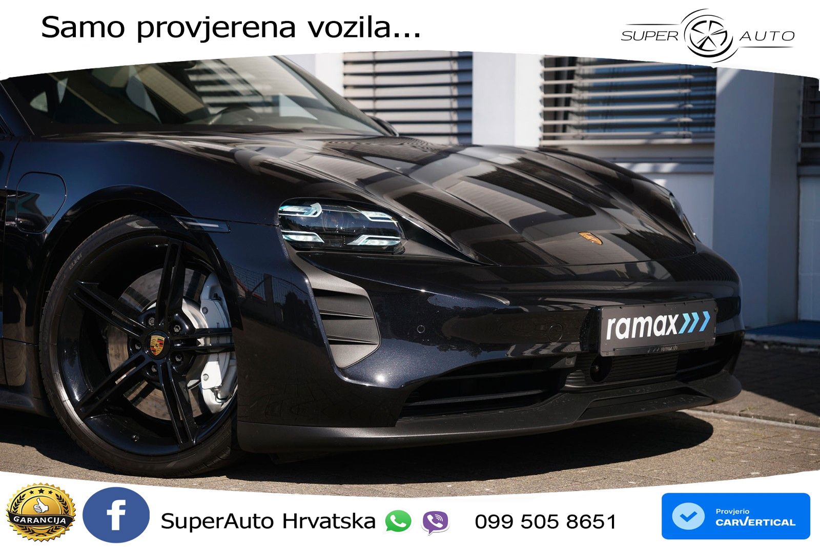 Porsche Taycan GTS Performance Plus 93.4 kWh (598 KS)