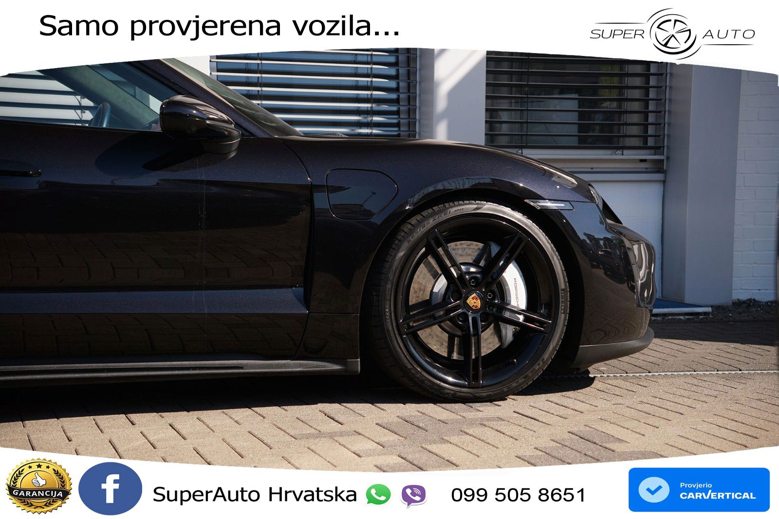Porsche Taycan GTS Performance Plus 93.4 kWh (598 KS)