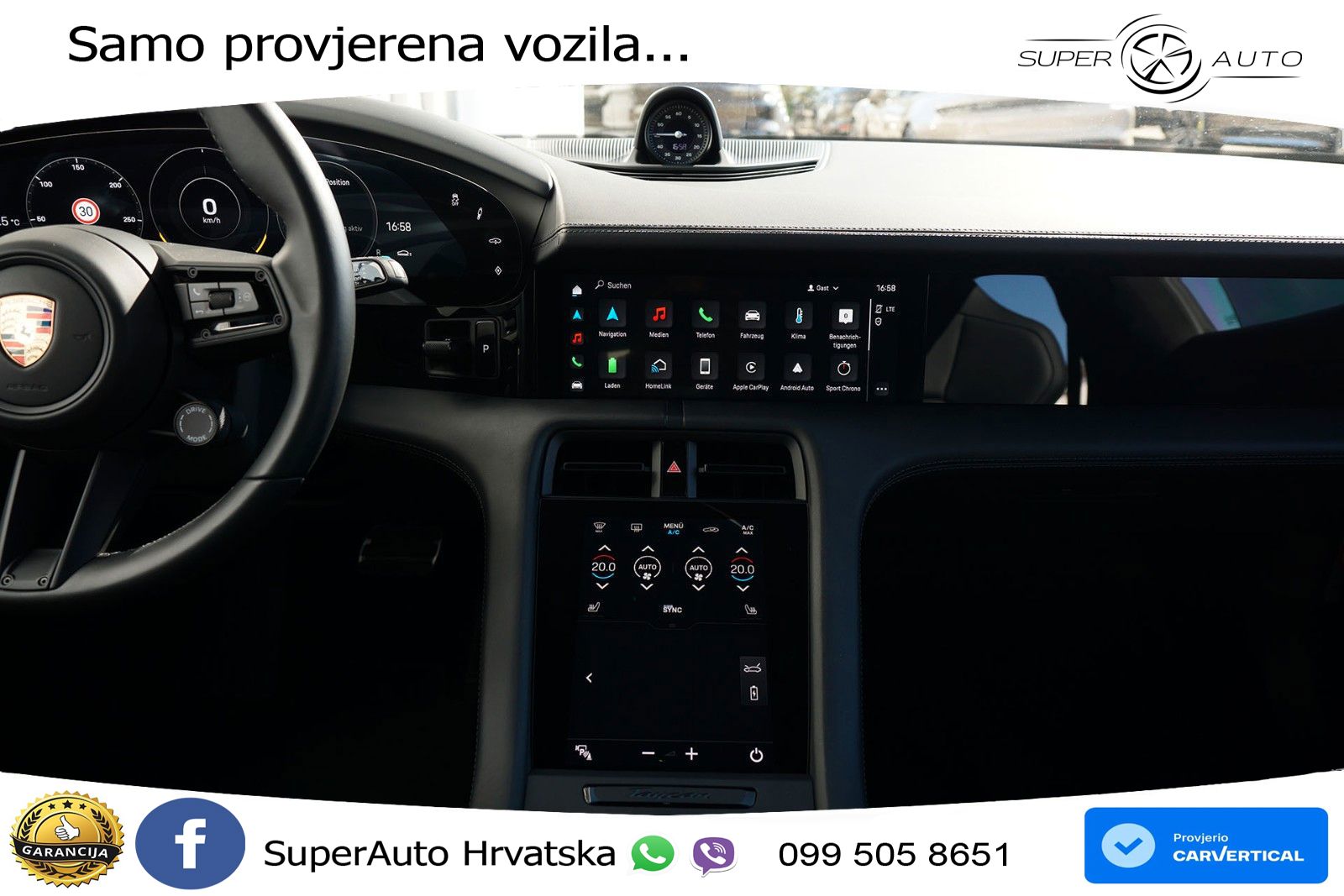 Porsche Taycan GTS Performance Plus 93.4 kWh (598 KS)