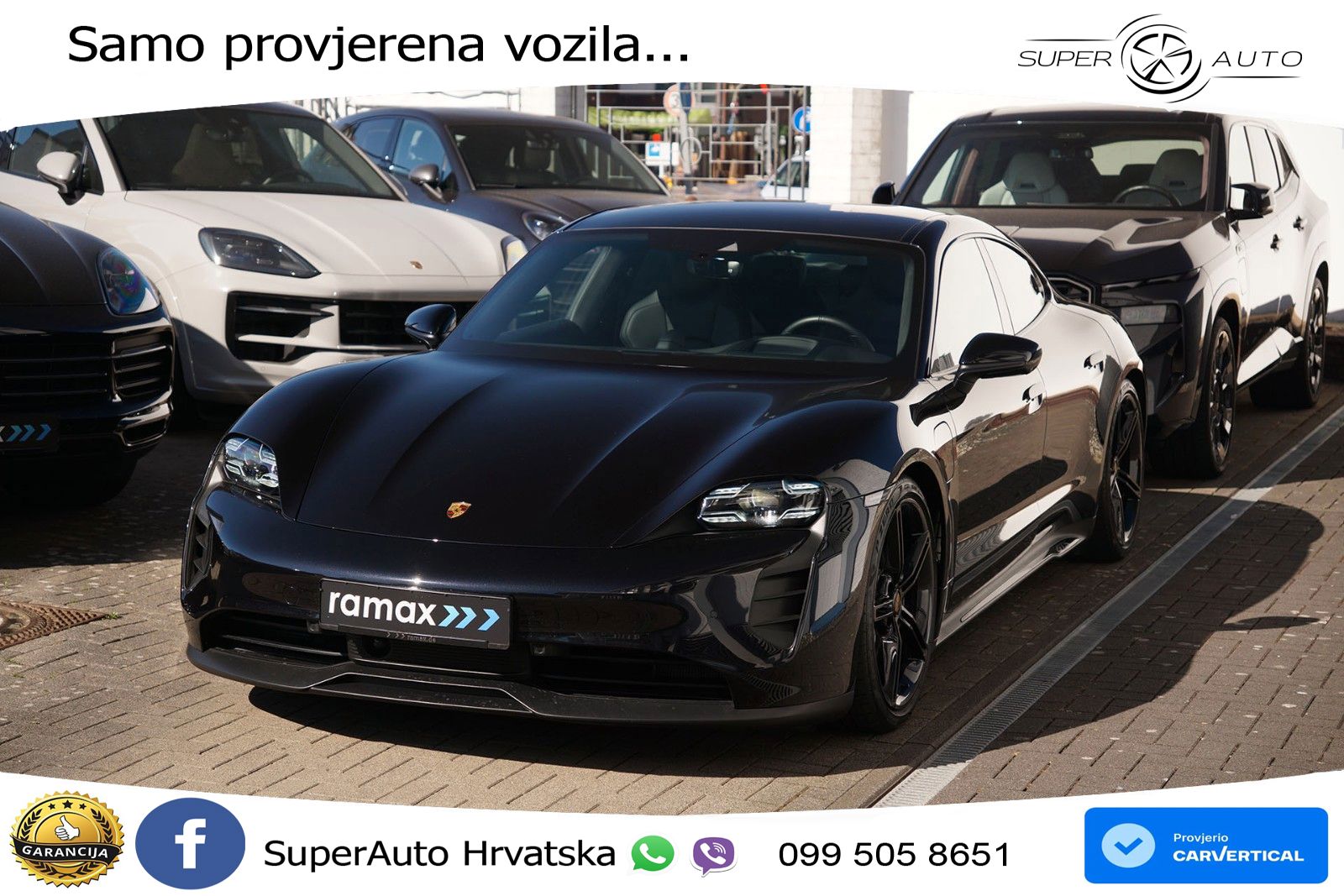 Porsche Taycan GTS Performance Plus 93.4 kWh (598 KS)