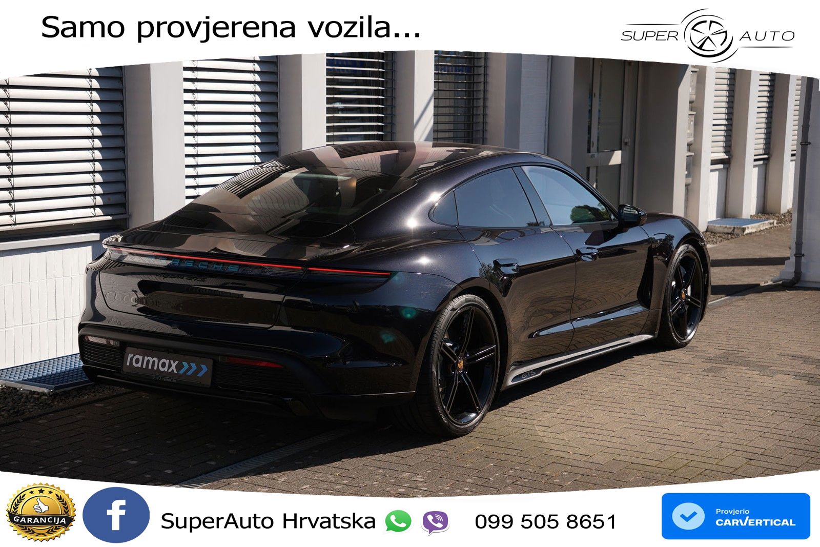 Porsche Taycan GTS Performance Plus 93.4 kWh (598 KS)