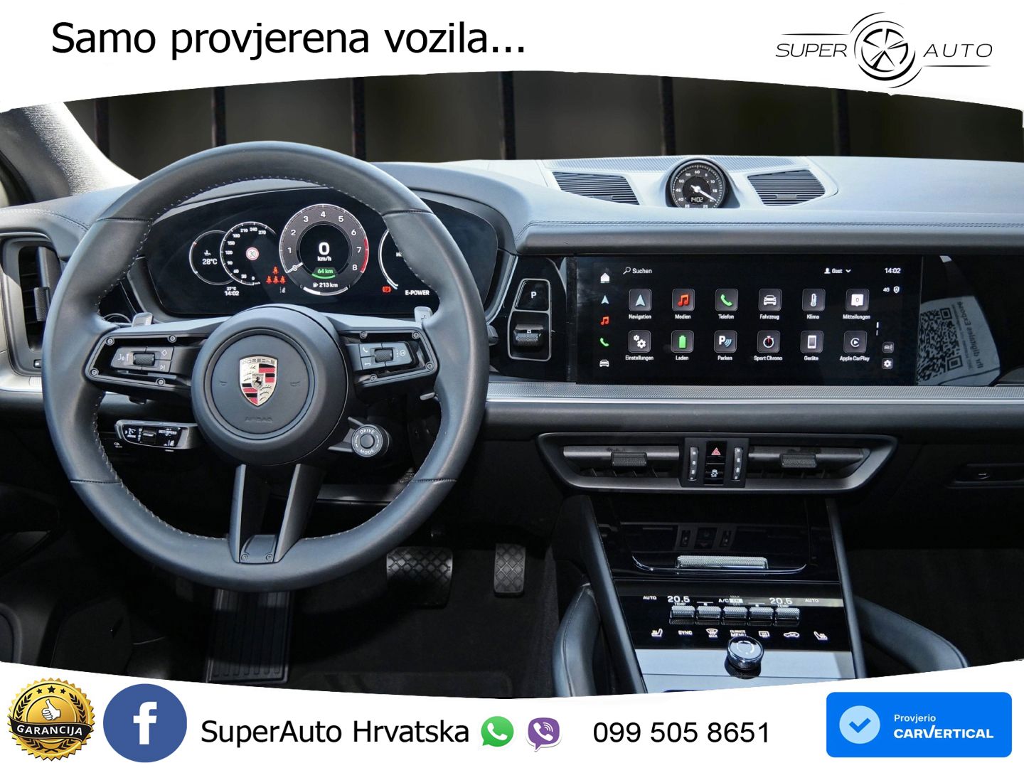 Porsche Cayenne 3.0 V6 (470 KS) E-Hybrid Tiptronic S