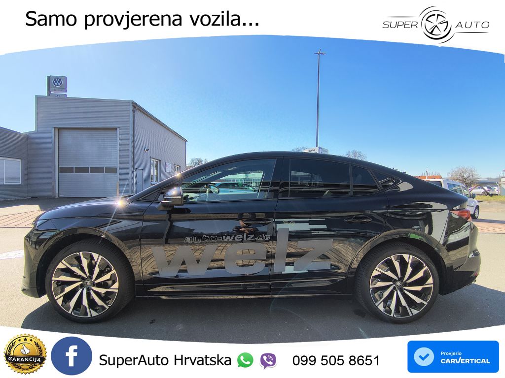 Škoda Enyaq Coupe iV 85 82 kWh (286 KS) SportLine LED+GR SJED+ACC