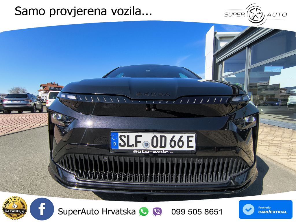 Škoda Enyaq Coupe iV 85 82 kWh (286 KS) SportLine LED+GR SJED+ACC