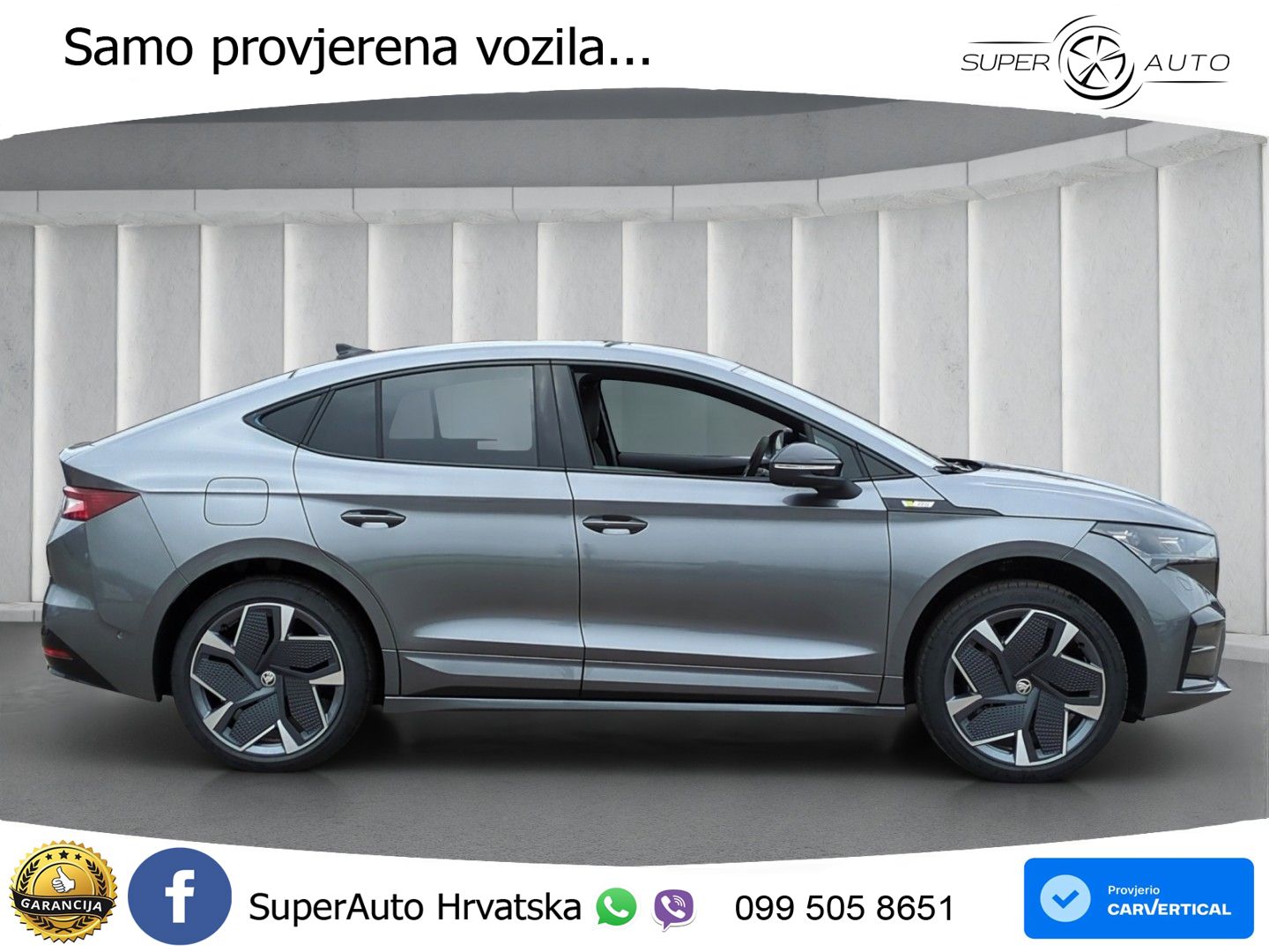 Škoda Enyaq Coupe iV RS 82 kWh (340 KS) AWD LED+GR SJED+ACC