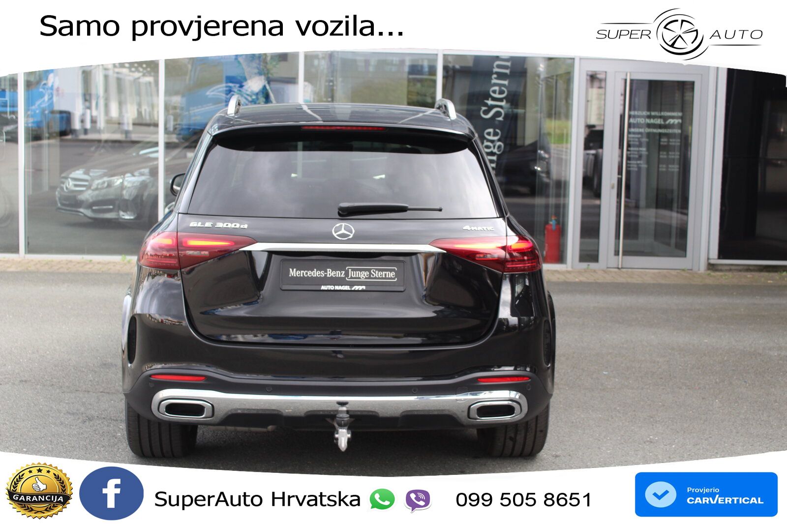 Mercedes GLE 300d (269 KS) EQ Boost 4MATIC 9G-TRONIC AMG LED+GR SJED+ACC