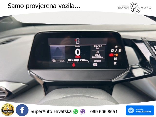 Volkswagen ID.4 Pro Performance 82 kWh (204 KS)