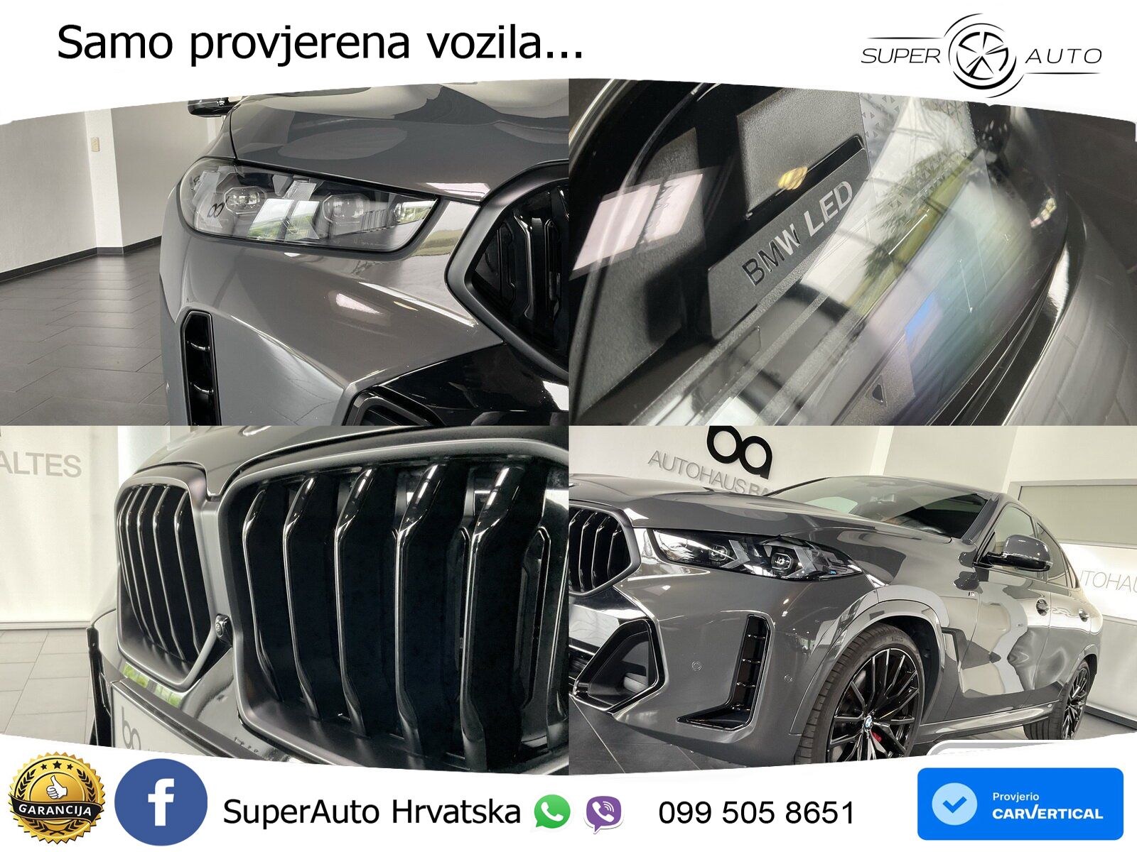 BMW X6 30d (298 KS) xDrive Steptronic M Sport LED+GR SJED+ACC
