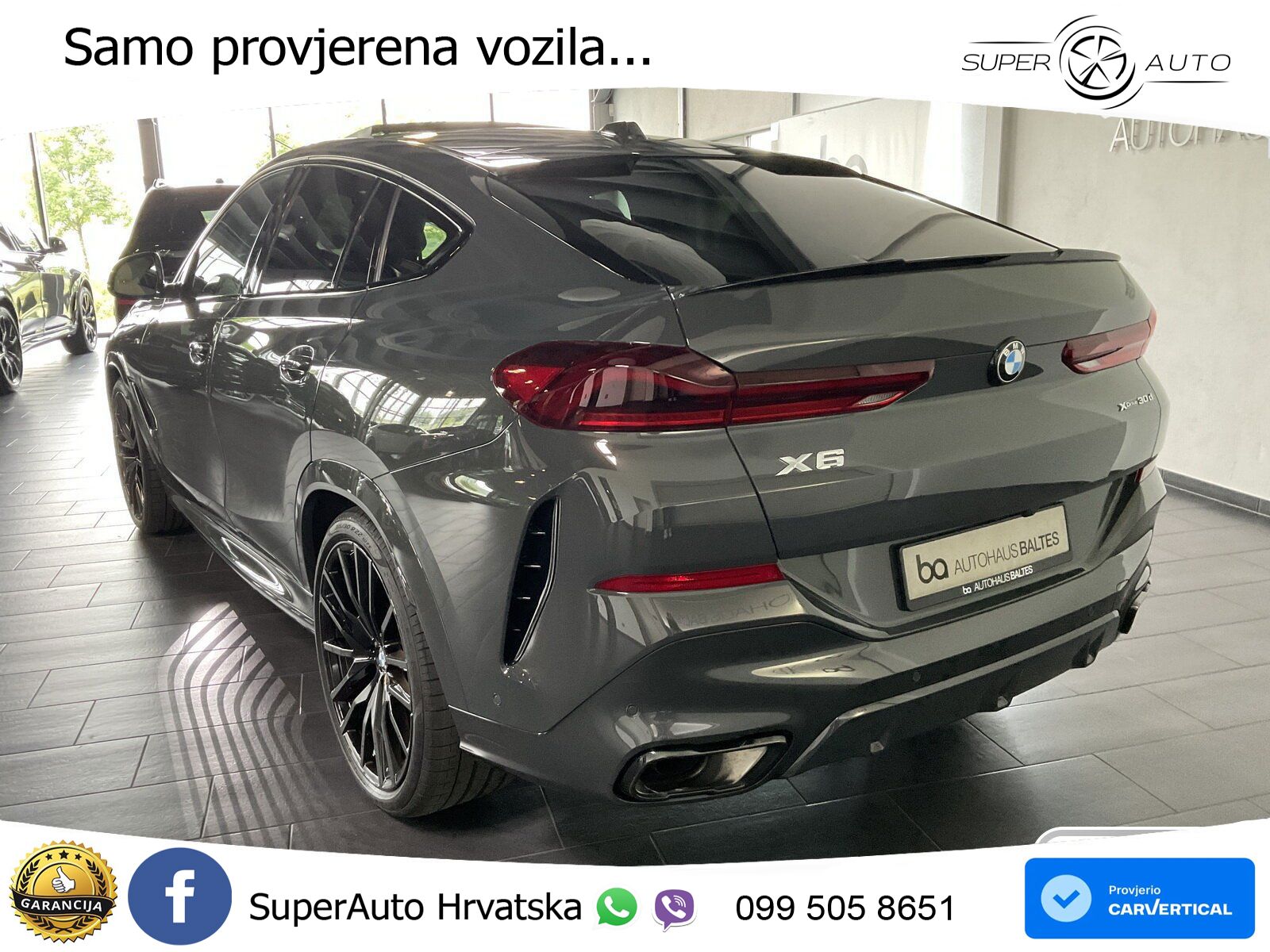 BMW X6 30d (298 KS) xDrive Steptronic M Sport LED+GR SJED+ACC