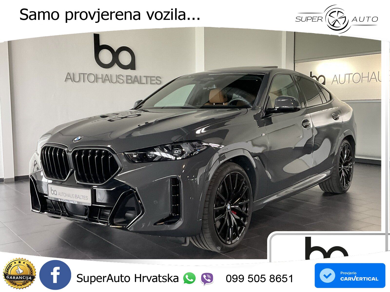 BMW X6 30d (298 KS) xDrive Steptronic M Sport LED+GR SJED+ACC