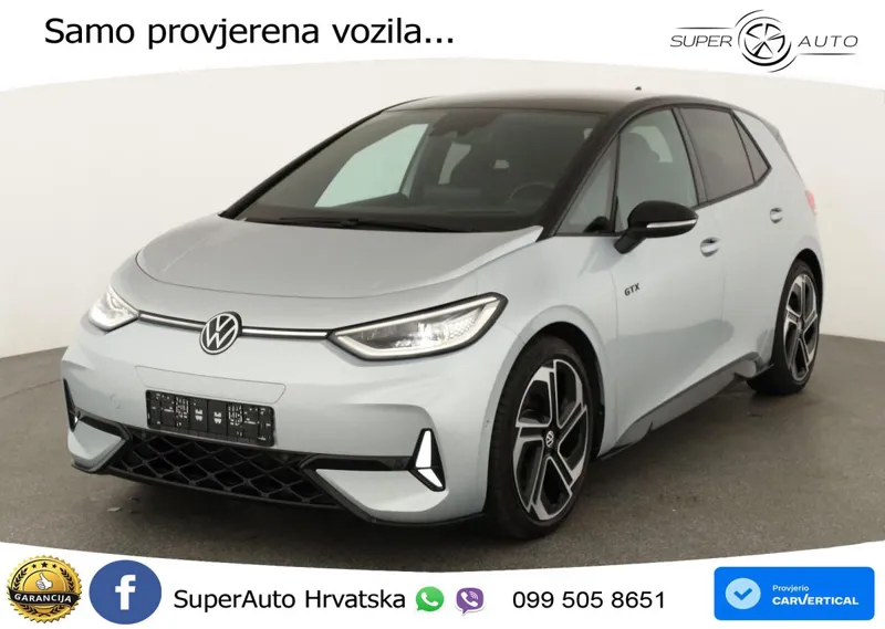 Volkswagen ID.3 GTX 84 kWh (286 KS) LED+GR SJED+ACC