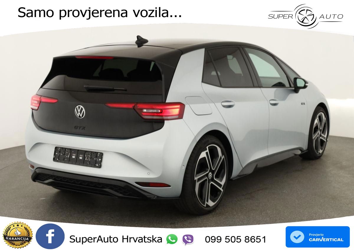 Volkswagen ID.3 GTX 84 kWh (286 KS) LED+GR SJED+ACC