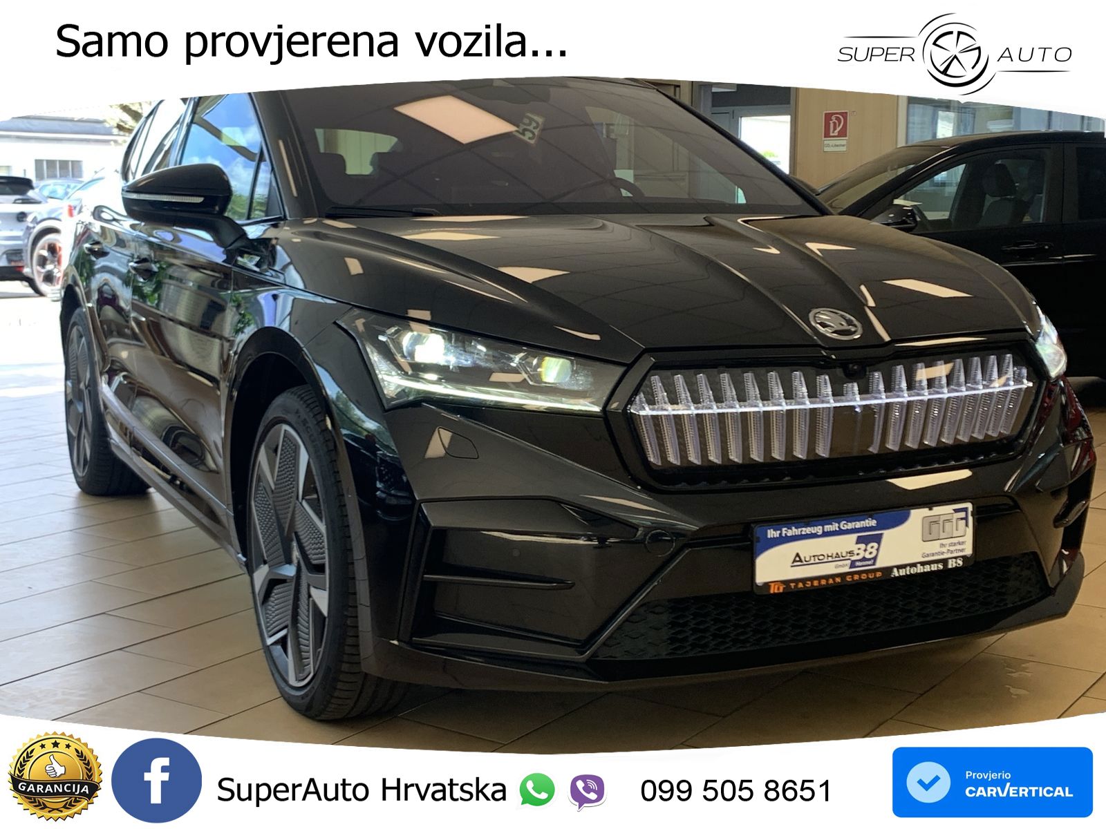 Škoda Enyaq iV RS 82 kWh (299 KS) AWD LED+GR SJED+ACC