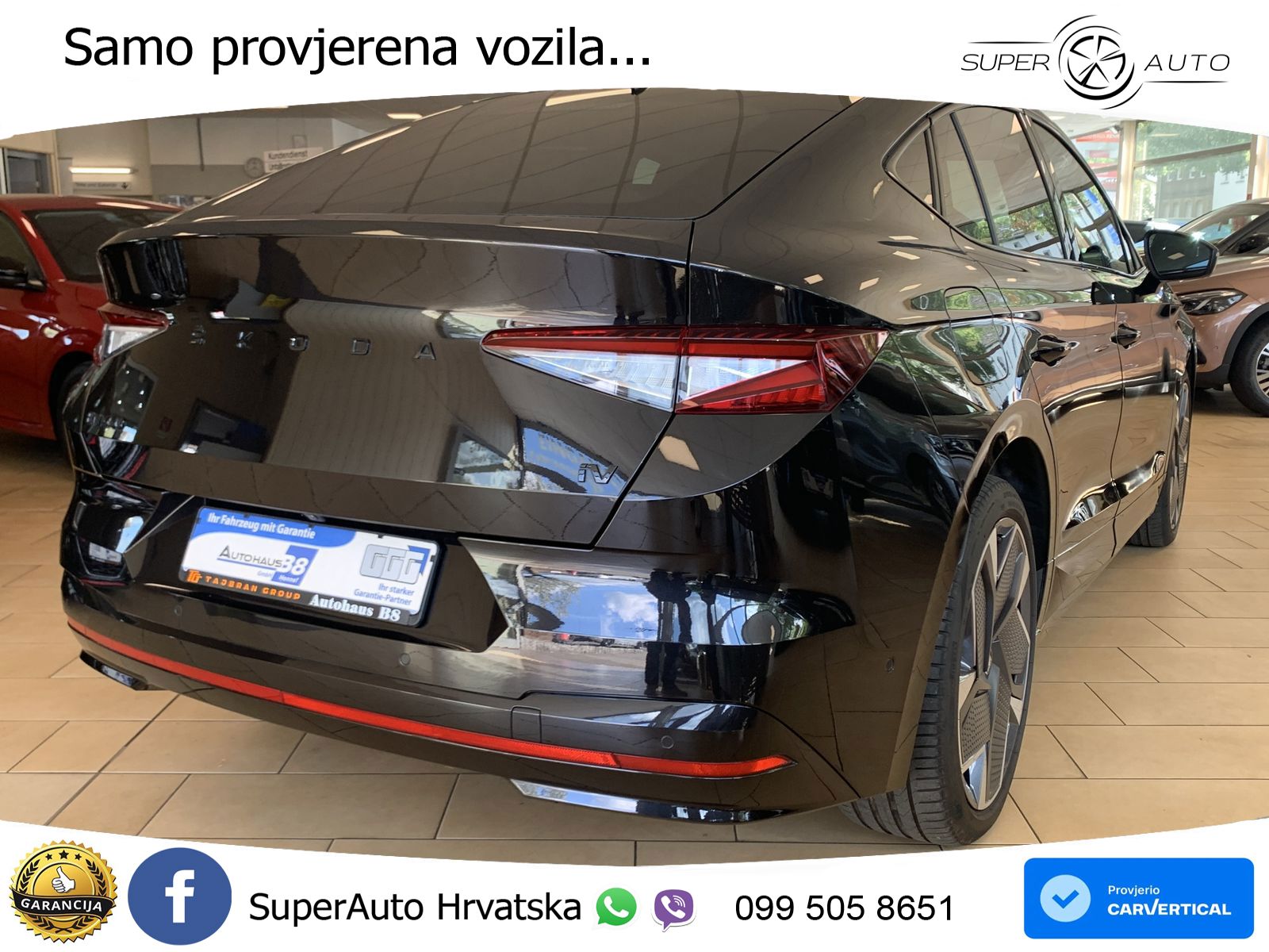 Škoda Enyaq iV RS 82 kWh (299 KS) AWD LED+GR SJED+ACC