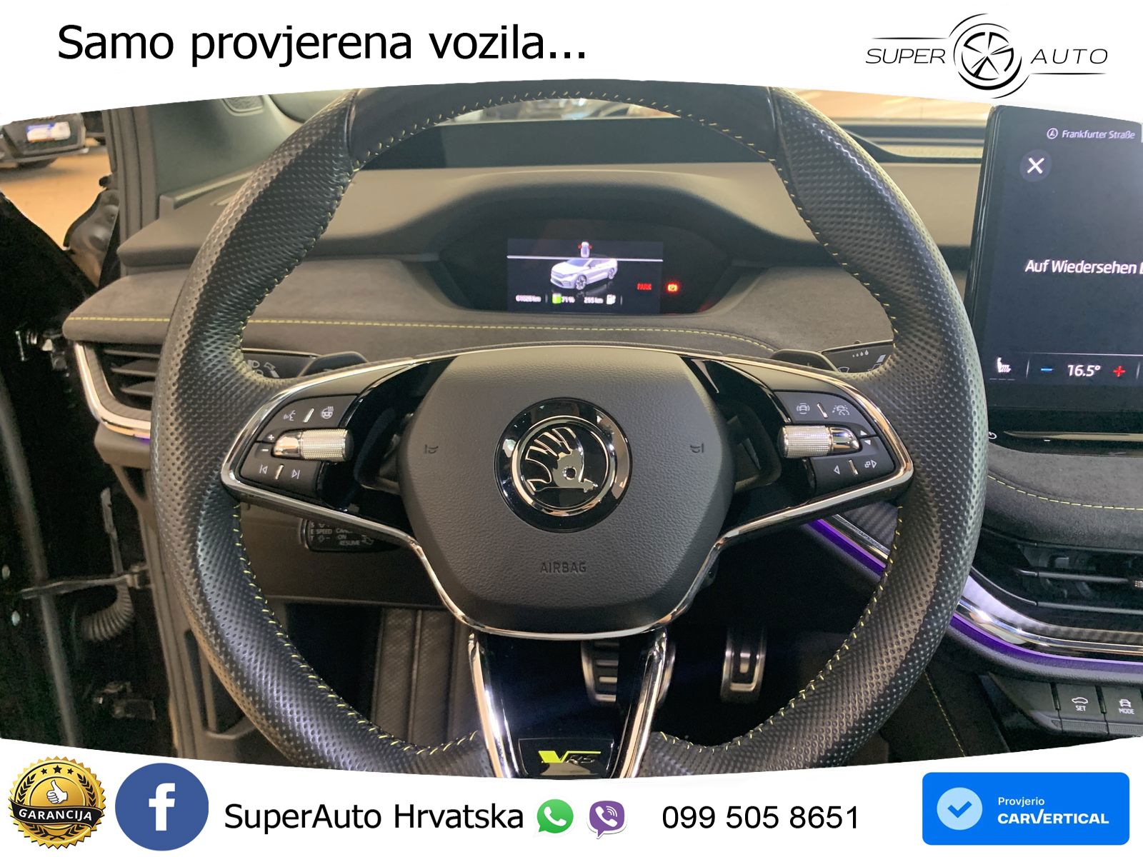 Škoda Enyaq iV RS 82 kWh (299 KS) AWD LED+GR SJED+ACC