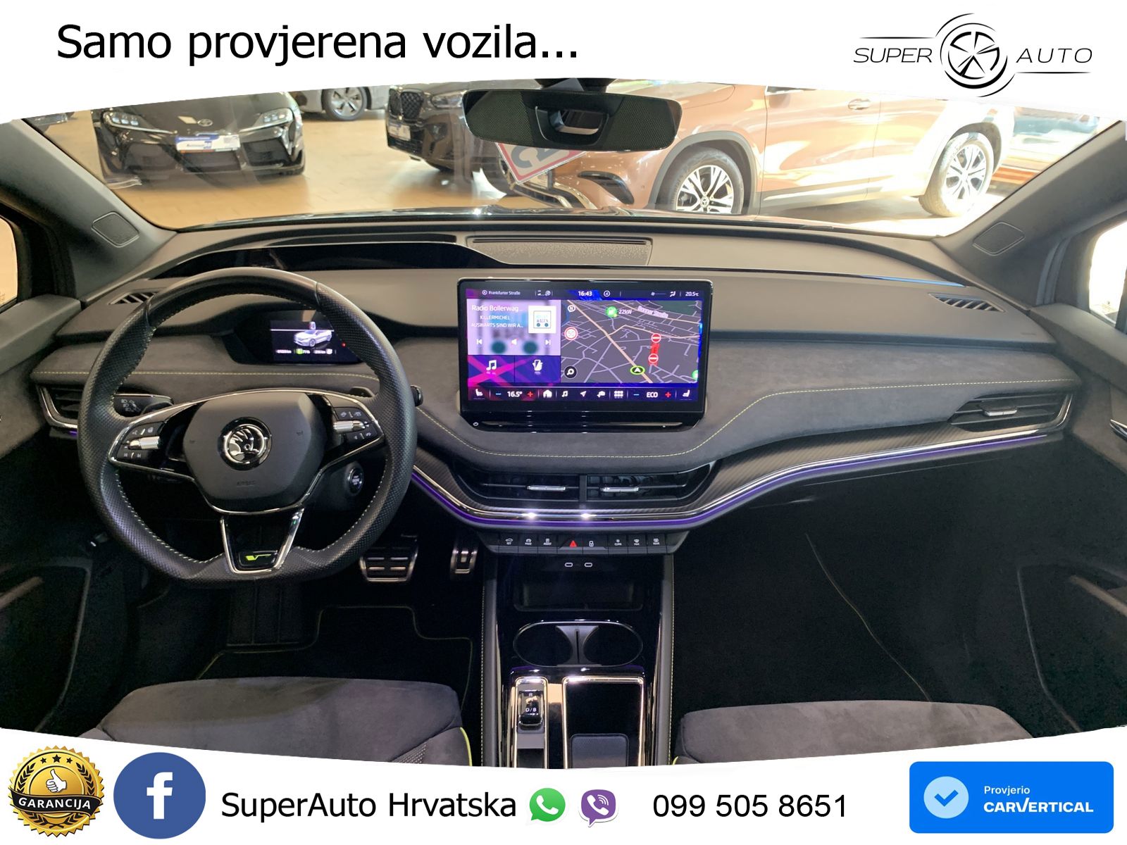 Škoda Enyaq iV RS 82 kWh (299 KS) AWD LED+GR SJED+ACC