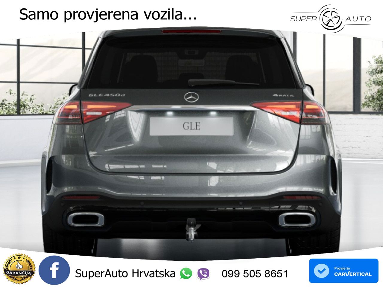 Mercedes GLE 450d (367 KS) EQ Boost 4MATIC 9G-TRONIC AMG LED+GR SJED+ACC