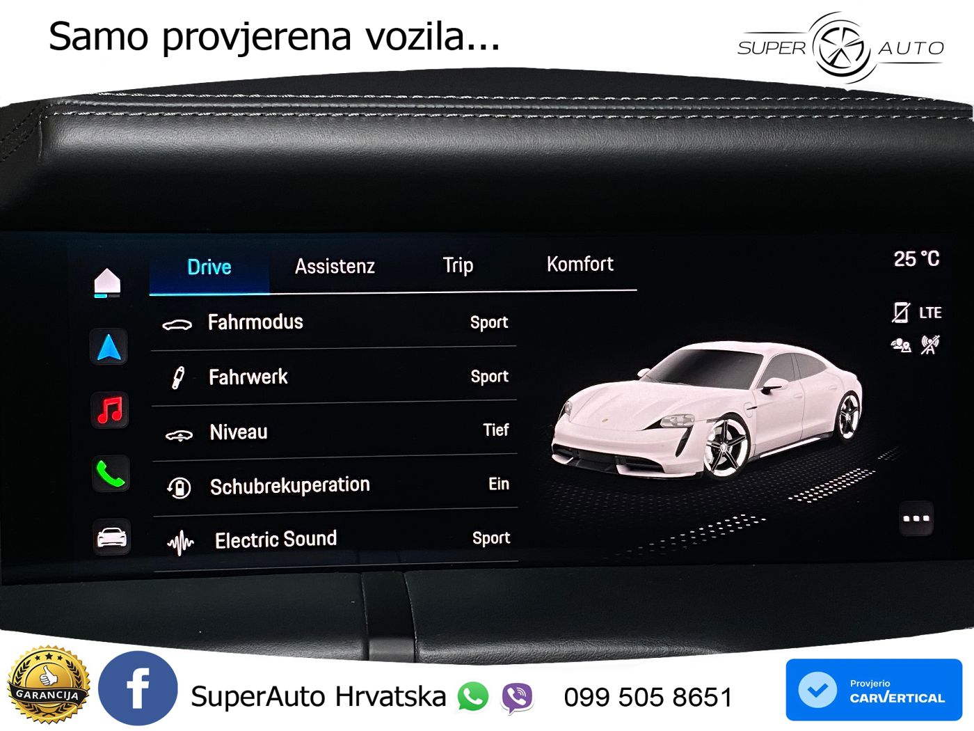 Porsche Taycan GTS Performance Plus 93.4 kWh (598 KS)